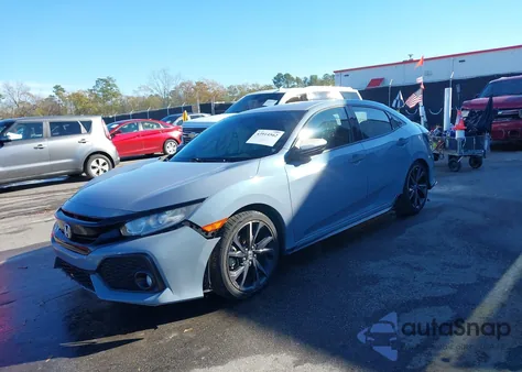 2018 Honda Civic Sport z USA, uszkodzony, nr VIN SHHFK7H46JU227733